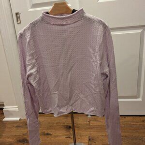 Wild Fable pullover cropped sweater - lilac, 1X